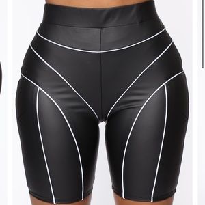 Fashion nova reflective biker shorts